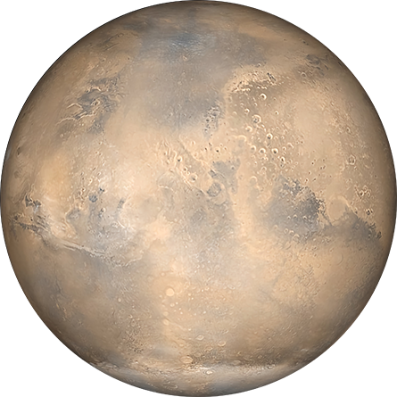 the planet Mars